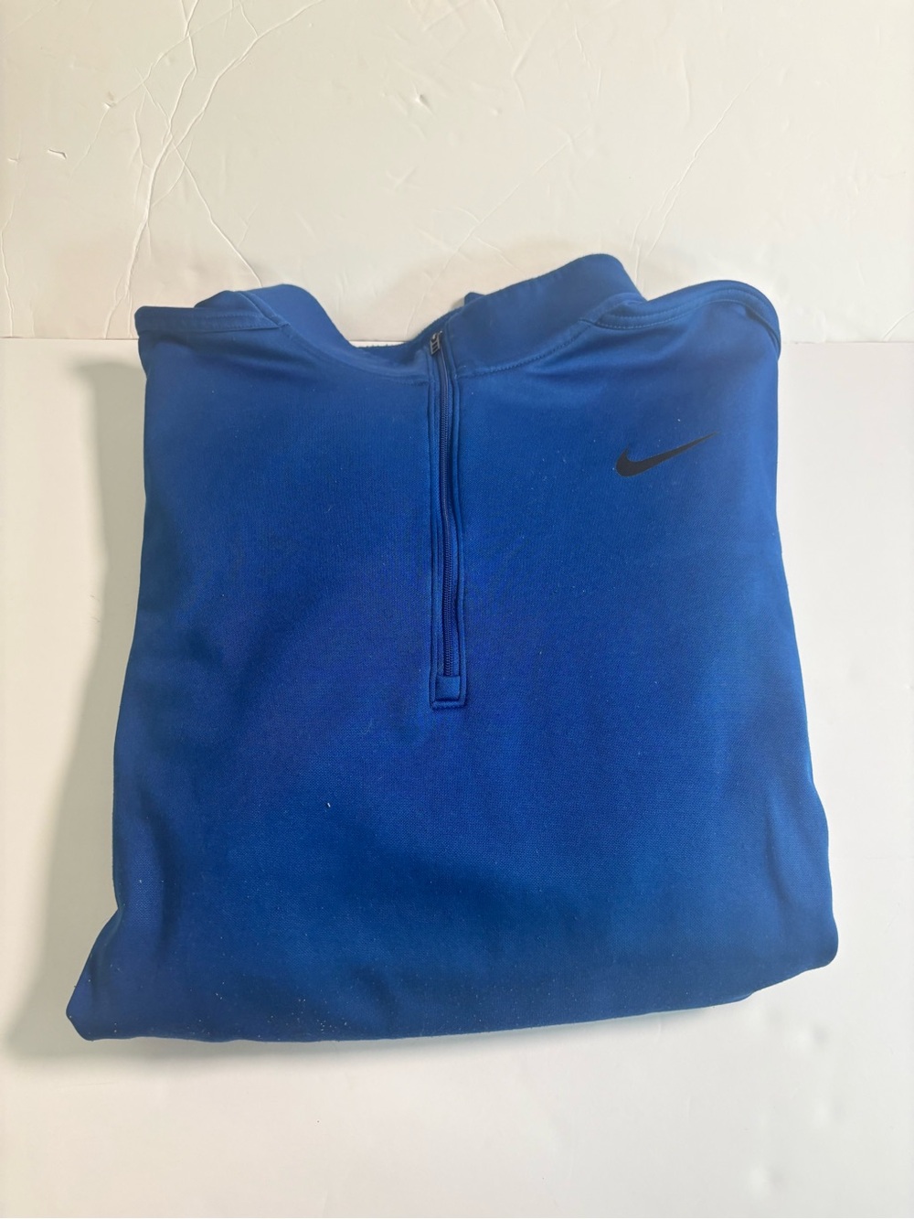 Nike Men’s Royal Blue Half-Zip Pullover Sweater
